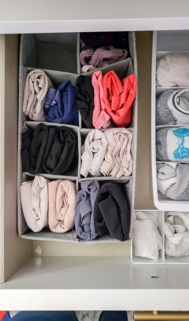 Хранение одежды в шкафу идеи
